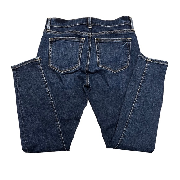 LOFT Sustainable Style Skinny Stretchy Dark Denim Jeans, Woman’s size 4 - Picture 5 of 15